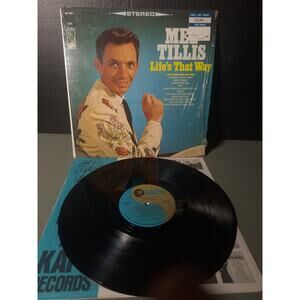 Mel Tillis Life’s That Way Vinyl LP Kapp KS-3514 Stereo Country VG+ Shrink